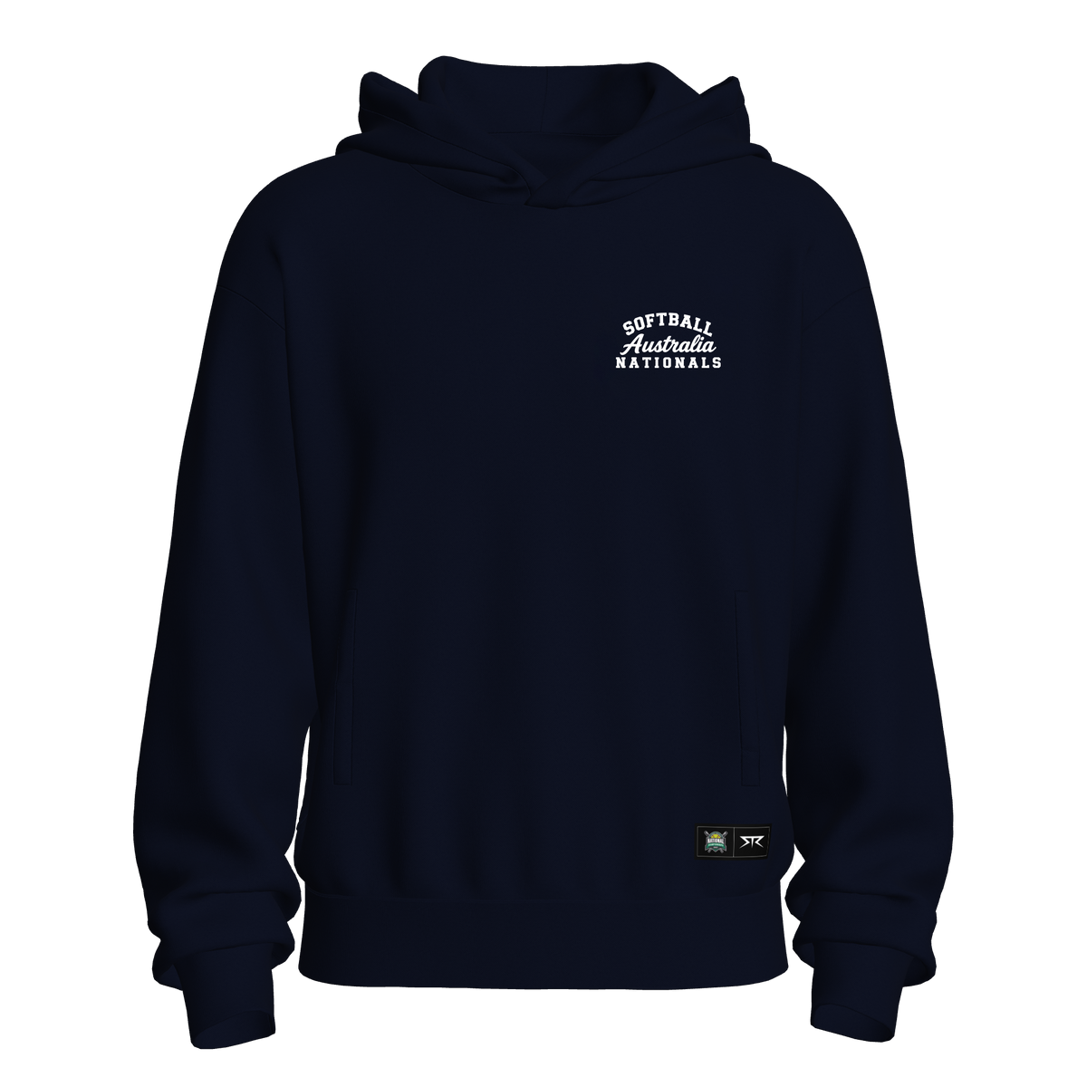 Softball Australia Nationals Ballpark Oversized Hoodie - Navy